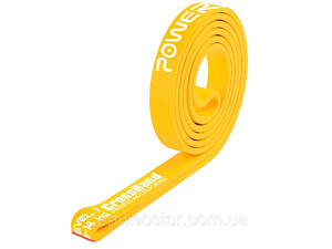 Экспандер-петля (резинка для фитнеса и кроссфита) PowerPlay 4115 Power Band Light Желтая (1-7kg)