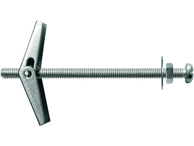 ETAF-S М4 10х75мм прижим 45мм анкер распорный с винтом оцинкована сталь (100 шт.) [92E30000092E40750S] Metalvis - Фото 1