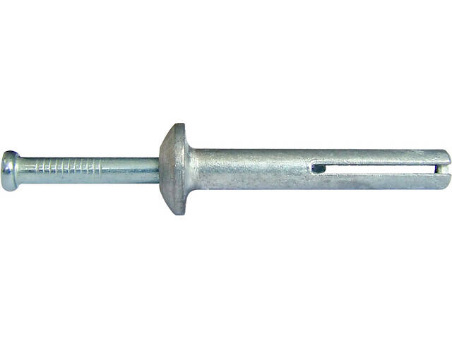 ETCD 6х40мм прижим 10мм анкер-цвях цинк-алюміній, сталь (100 шт.) [92E4B000092E46040B] Metalvis - Фото 1