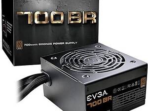 EVGA 700 BR, 80+ Bronze 700 Вт блок живлення 100- BR-0700-K1 100-BR-0700-K1