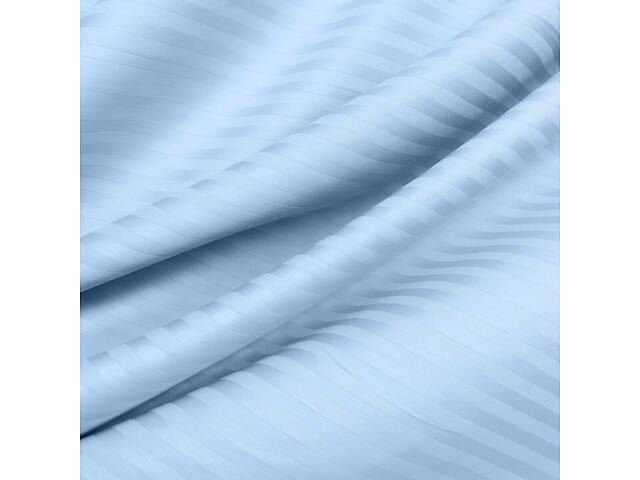 Євро простирадло 220х240 см сатин MAYA Cosas блакитний - Фото 3