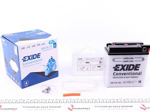 EXIDE 6N11A-1B Акумуляторна батарея 11Ah/95A (121x59x131/+R/B0) (мото) (заряджання)