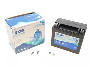 EXIDE AGM12-10 Акумуляторная батарея 10Ah/150A (150x87x130/+L/B0) (AGM) (мото)