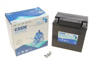 EXIDE AGM12-9 Акумуляторна батарея 9Ah/120A (135x75x139/+L/B0) (AGM) (мото)