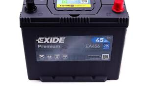 EXIDE EA456 Акумуляторна батарея 45Ah/390A (235x127x226/+R/B01) Premium Азія