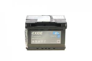 EXIDE EA612 Акумуляторна батарея 61Ah/600A (242x175x175/+R/B13) Premium