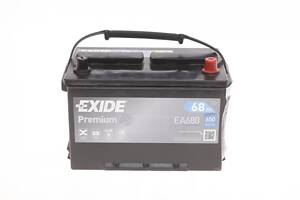 EXIDE EA680 Акумуляторна батарея 68Ah/650A (277x175x190/+R/B1+B12) Premium