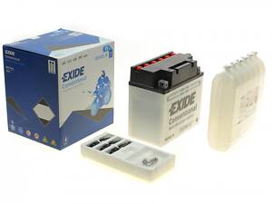 EXIDE EB16CL-B Акумуляторна батарея 19Ah/190A (175x100x175/+R/B0) (мото) (заряджання)