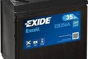 EXIDE EB356A Акумуляторна батарея 35Ah/240A (187x127x220/+R/B1) Excell