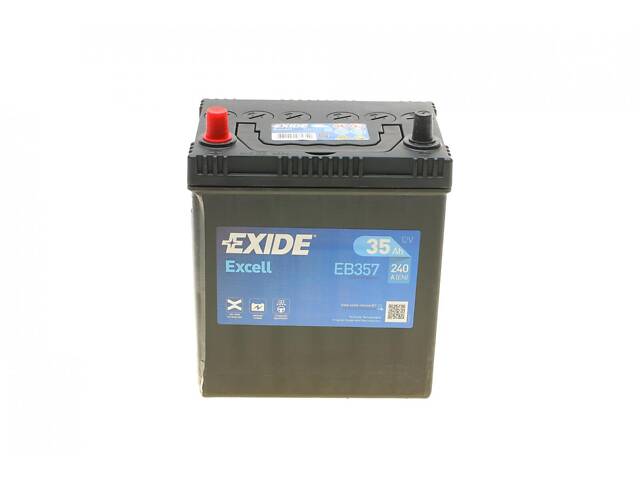 EXIDE EB357 Аккумуляторная батарея 35Ah/240A (187x127x220/+L/B00) Excell Азия