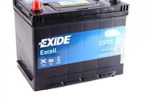 EXIDE EB705 Акумуляторна батарея 70Ah/540A (270x173x222/+L/B9) Excell Азія