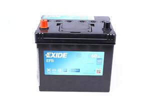 EXIDE EL605 Акумуляторна батарея 60Ah/520A (230x173x222/+L/B00) (Start-Stop EFB) Азія