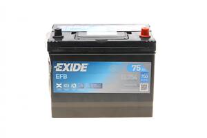 EXIDE EL754 Акумуляторна батарея 75Ah/750A (270x173x222/+R/B0) (Start-Stop EFB) Азія