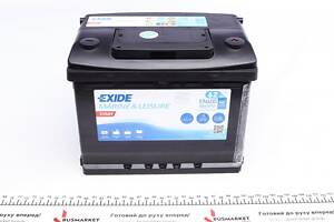 EXIDE EN600 Акумуляторна батарея 62Ah/600A (242x175x190/+R/B13) (Пуск/для водного транспорту)