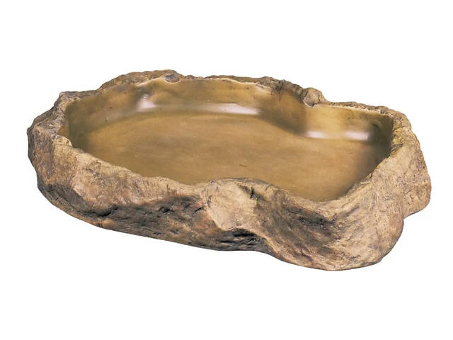 Exo Terra Кормушка для рептилий Exo Terra Feeding Dish ХL пластик, 27x21x4см - Фото 1 Exo Terra Кормушка для рептилий Exo Terra Feeding Dish ХL пластик, 27x21x4см - Фото 1