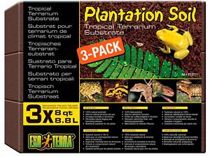 Exo Terra Наполнитель для террариума Exo Terra Plantation Soil кокосовый субстрат, 3х8,8л