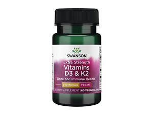 Extra Strength D3 & K2 5000 Iu & 100mcg - 60 vcaps