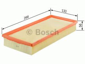 F026400048 BOSCH Фильтр воздуха S0048 BOSCH F026400048 на KIA RIO II (JB)