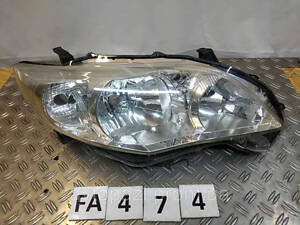 FA0474 8113012D80 Фара на запчастини R скло Toyota Corolla E150 06- 0