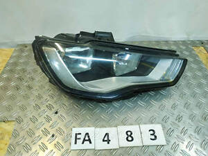 FA0483 8V0941004 Фара на запчастини R скло VAG Audi A3 12-16 0