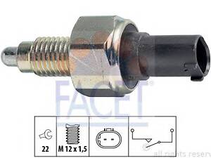 FACET 7.6252. Датчик заднего хода MB A(W168.169) 97-12/ B(W245) 05-11/ Vaneo 02-05 (7.6252) Facet