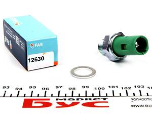 FAE 12630 Датчик тиску оливи Renault Master/Trafic 1.9-2.0 dCi 00- (0.2 bar) (зелений)