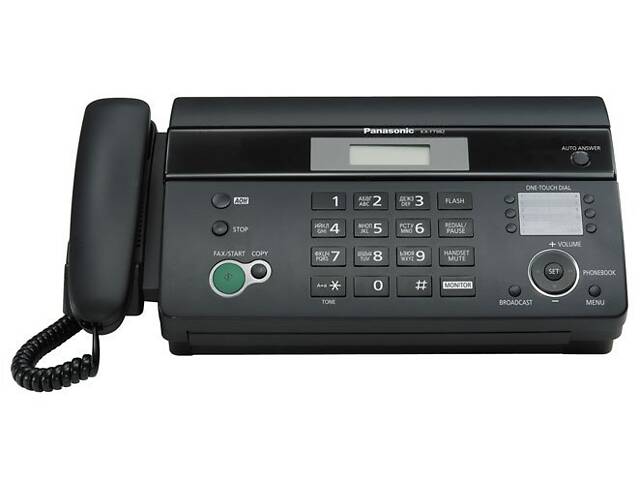 Факс Panasonic KX-FT982UA-B Black (термобумага) - Фото 1