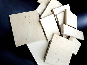 Фанера 280мм х 280мм х 15мм шлифованная