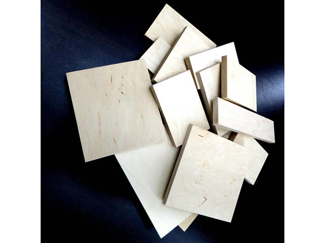 Фанера 280мм х 280мм х 15мм шлифованная - Фото 1