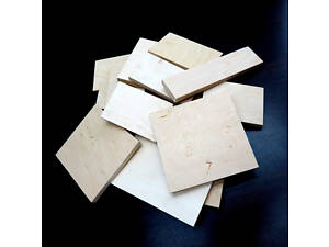 Фанера 300мм х 850мм х 15мм шліфована