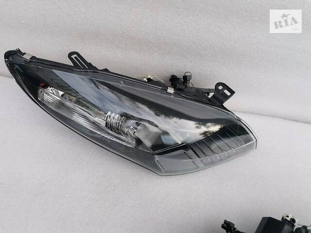 Фара фары левая Renault Megane 3 2011-2014г.в. черная версия галоген Depo цена за 1шт - Фото 4