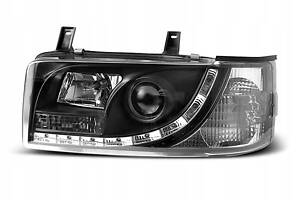 Фара комплект фари денне світло LED тюнінг чорний VW T4 Transporter 90-