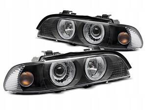 Фара комплект ксеноновых линз D2s Black BMW 5 e39 Lift Fl Lci 2000-04