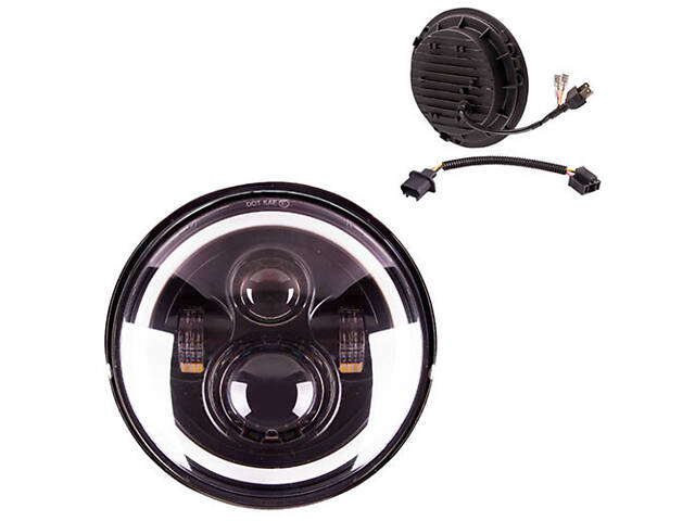 Фара LED комбо світло 45W 4LED LP-45S1 10-30V/6000K/ ближнє/дальнє (1шт) - Фото 1