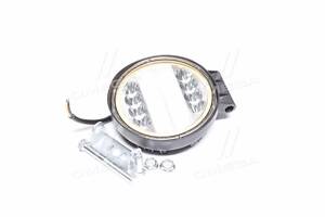 Фара LED кругл. 24W (8*3W), 128*110*40мм, широкий промінь 12/24V 6000К (Руслан-Комплект) ФГ-304Х UA51