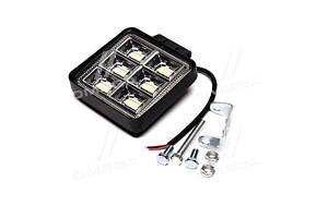 Фара LED квадратная 48W, 10-30V узкий луч DK.4SQ.0112 RU51
