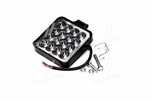 Фара LED квадратная 48W (16 диодов) (8.5см х 8.5см х 1.5см) 3D линза Mini DK 3723 RU51