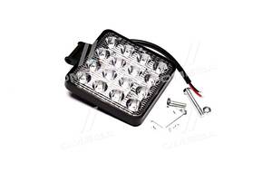 Фара LED квадратна 48W 6000K (16 діодів) (10.5см х 10.5см х 1.5см) DK 3720 UA51