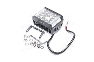 Фара LED прямокутна 12W, 12+30 ламп, 66,5*99мм, комбін. промінь 12/24V 6000K, 1710Lm (LITLEDA, JUBAN 453701082