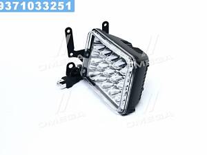 Фара LED прямоугольная 45W, 15 ламп, 110*170мм, узкий луч