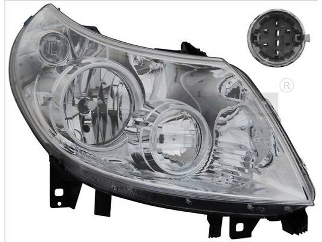 Фара левая электрокорректором FT85789 FIAT Ducato 06-14; PEUGEOT Boxer 06-14; CITROEN Jumper 06-14
