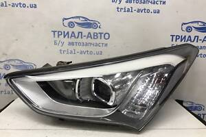 Фара левая галоген Hyundai Santa Fe DM 2.2 DIESEL D4HB 2012 (б/у)