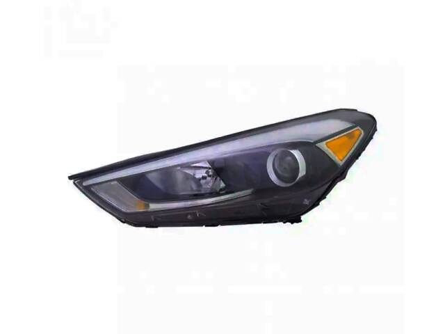 Фара ліва Hyundai Tucson 15-18. жовта вставка галоген (+LED) TL (FPS) - FP 3251 R3-E, DEPO