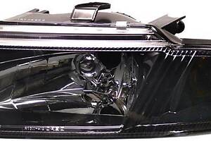 Фара ліва Mitsubishi Carisma (99-04) черн. рамка, електричні. регулир. Depo MR972793