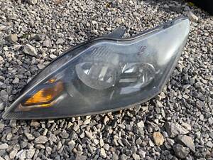 Фара Ліва Ford Focus МК2 рестайлинг Чорна 2008-2010 (18)