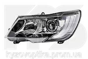 Фара левая Skoda Superb, (Шкода Суперб) 2013-2015 (Fps) XENON + LED