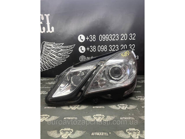 Фара левая XENON Mercedes E W212 рестайл дефект крепления a2128201961 - Фото 3