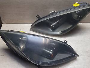 Фара Mitsubishi Colt 9 2008-2012г. комплект (левая и правая) рестайл Европа черная середина