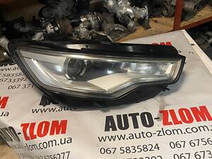Фара передняя для Audi A6 C7, 2010-14, правая, 4G0941006C, bi-xenon