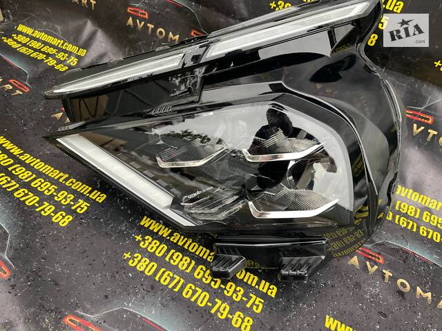 Фара передняя левая Citroen C4 Full Led 21р - фара левая Citroen C4 9830649480 - Фото 2